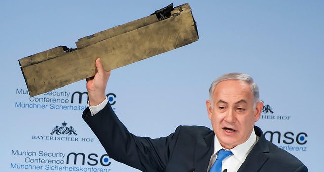 Iranische Kampfdrohne abgeschossen.