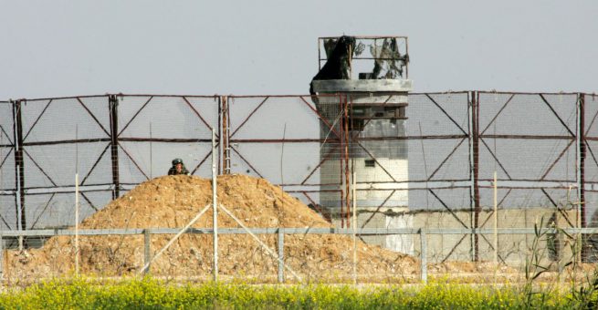 Der Grenzzaun nach Gaza. Symbolbild.
