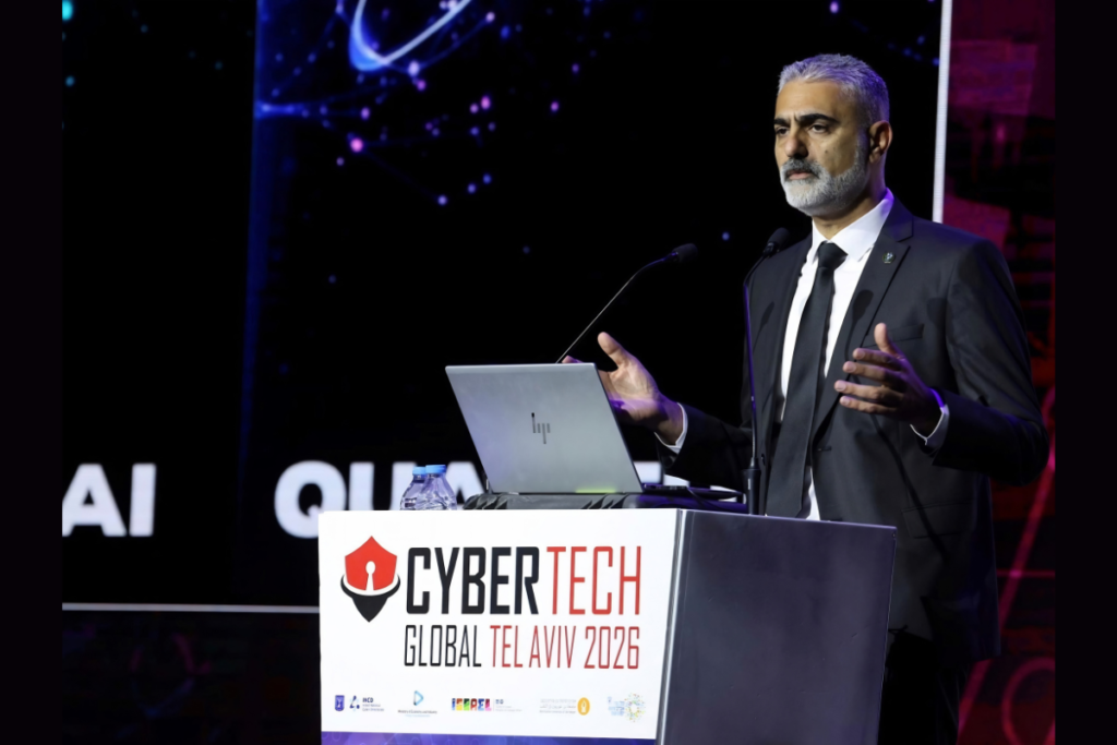 Yossi Karadi, Leiter der israelischen Nationalen Cyberdirektion, bei der Cybertech-Konferenz 2026